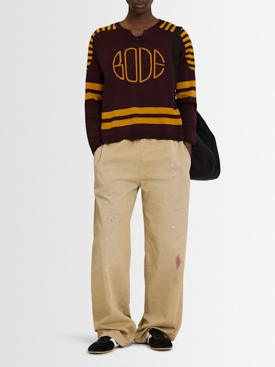 Bode: Rink sweater - men_1 | Luisa Via Roma