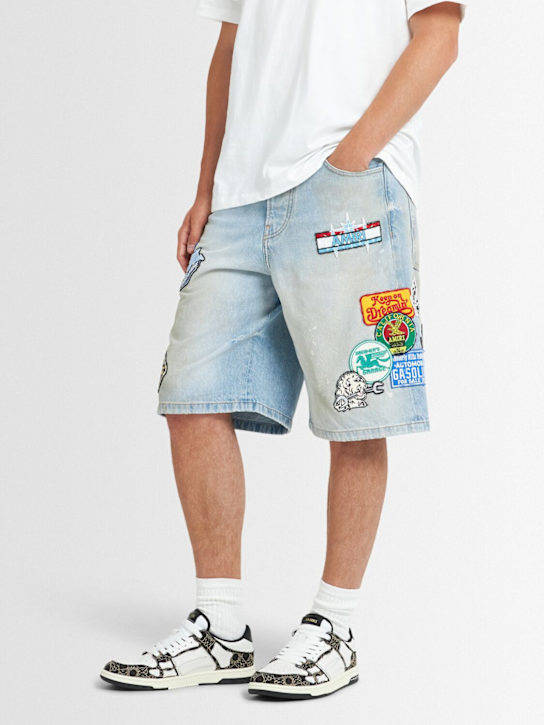 Amiri: Quad Skel low top sneakers - men_1 | Luisa Via Roma