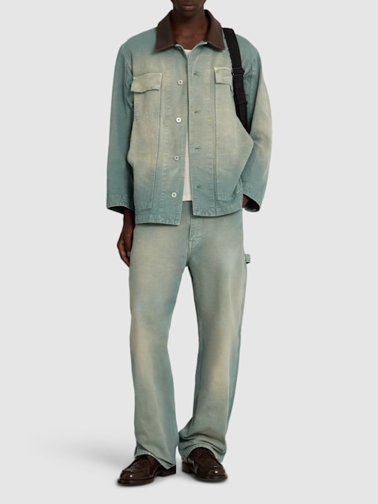 Auralee: Vintage cotton pants - men_1 | Luisa Via Roma