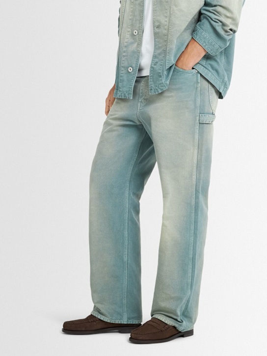 Sebago: Classic Dan flesh out suede loafers - men_1 | Luisa Via Roma