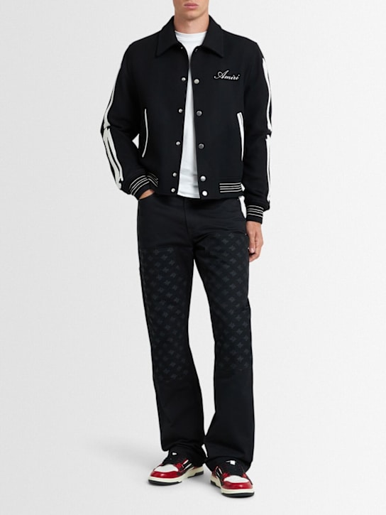 Amiri: Carpenter jacquard jeans - men_1 | Luisa Via Roma