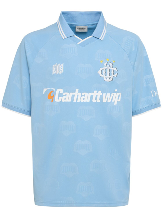 Carhartt WIP: Heart Football コットンブレンドTシャツ - men_0 | Luisa Via Roma