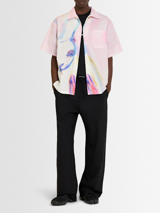 MSGM: Cotton casual shirt - men_1 | Luisa Via Roma