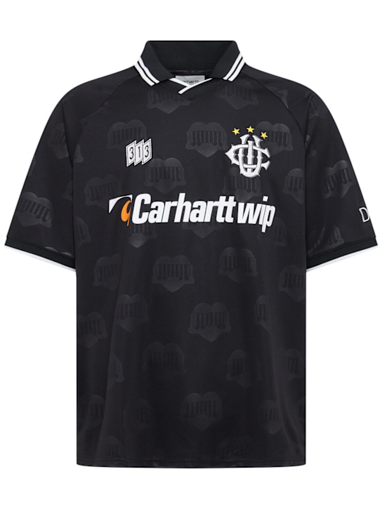 Carhartt WIP: Heart Football cotton blend t-shirt - men_0 | Luisa Via Roma