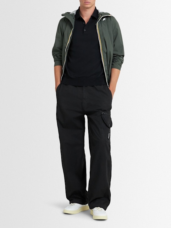 K-Way: Pleyne コットンファインニット ポロ - men_1 | Luisa Via Roma