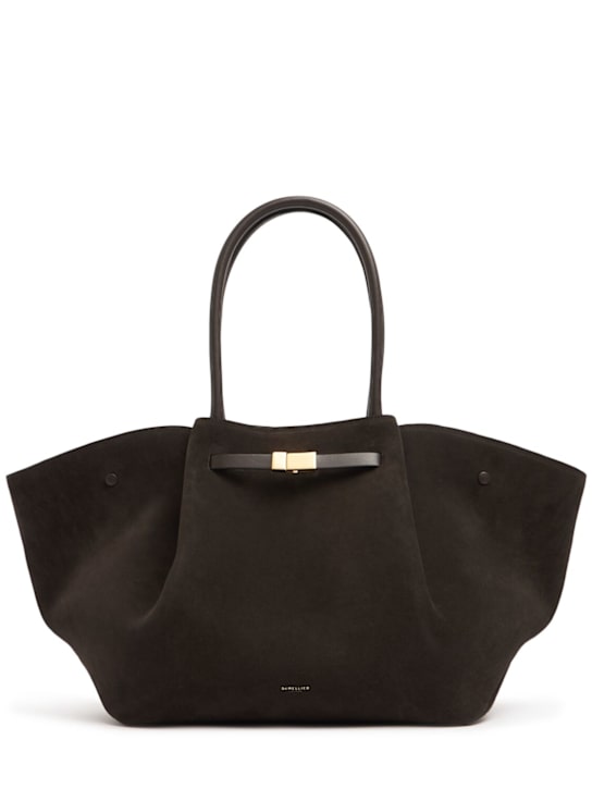 DeMellier: The New York suede tote bag - women_0 | Luisa Via Roma