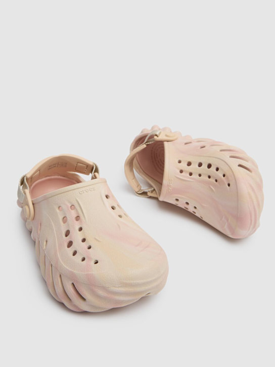 Crocs: エコー クロッグ ラバー クロックス - ピンク - kids-boys_1 | Luisa Via Roma