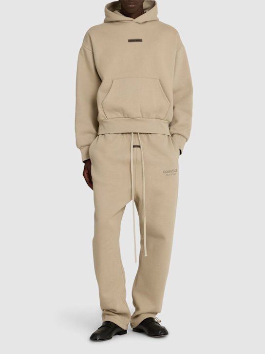 Fear of God ESSENTIALS: Classic fit fleece hoodie - men_1 | Luisa Via Roma