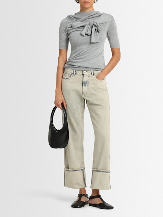 Boyfriend low rise jeans - Thumbnail 2