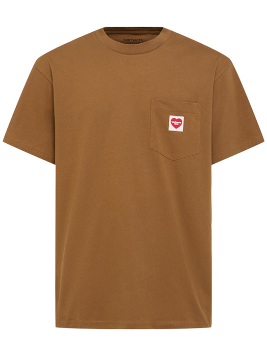 Carhartt WIP: シングルジャージーTシャツ - men_0 | Luisa Via Roma