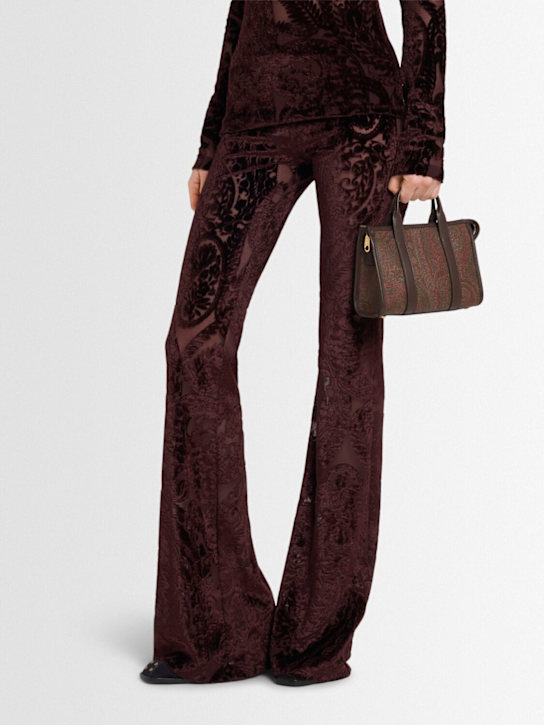 Etro: XS Bauletto Arnica top handle bag - women_1 | Luisa Via Roma