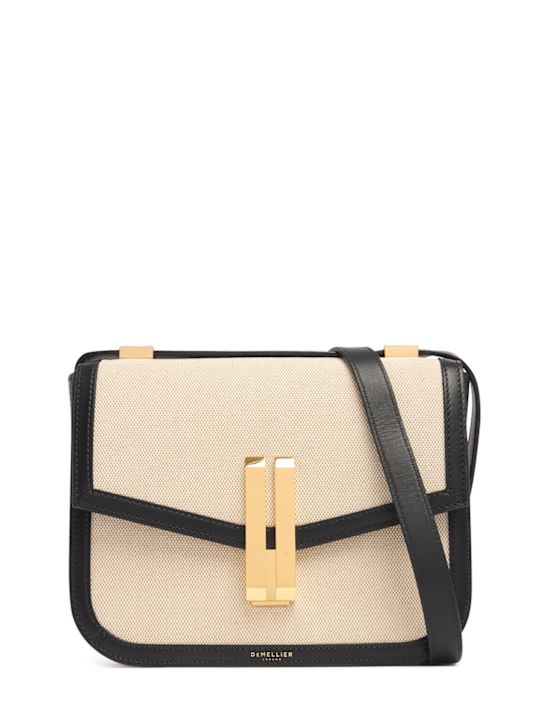 DeMellier: Vancouver canvas shoulder bag - women_0 | Luisa Via Roma