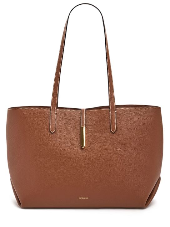 DeMellier: Tokyo Tote grain leather bag - women_0 | Luisa Via Roma