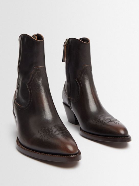 Buttero: Annie leather ankle boots - women_1 | Luisa Via Roma