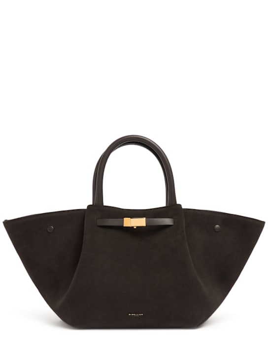 DeMellier: The Midi New York suede bag - women_0 | Luisa Via Roma