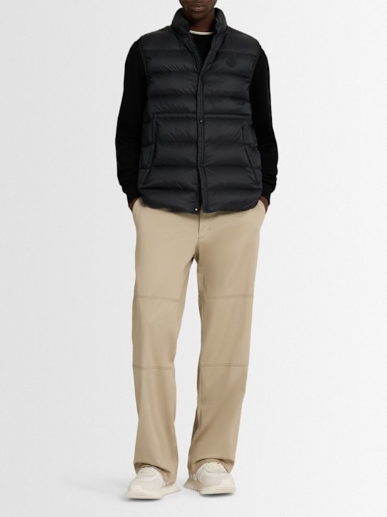 Moncler: Plaret nylon down vest - men_1 | Luisa Via Roma