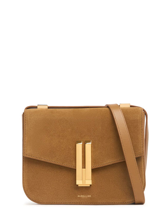DeMellier: Vancouver suede shoulder bag - women_0 | Luisa Via Roma
