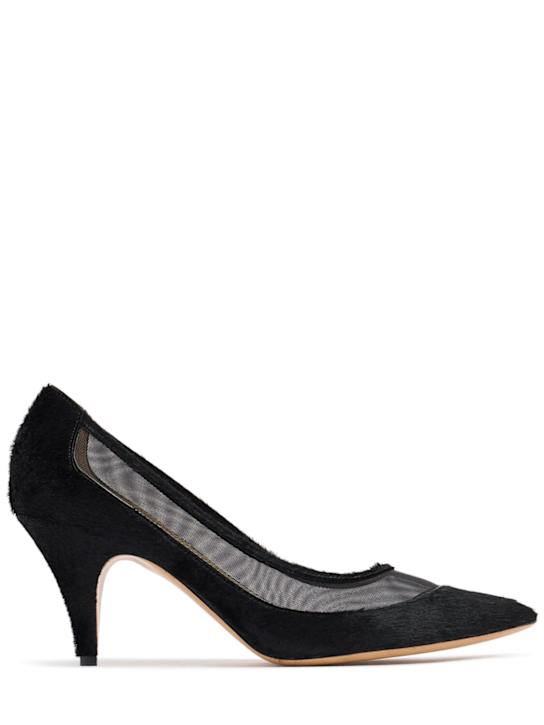 75mm River pony hair pumps - Thumbnail 1
