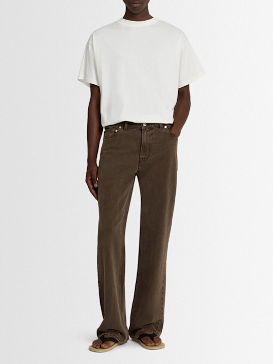 The Row: SatoコットンTシャツ - men_1 | Luisa Via Roma