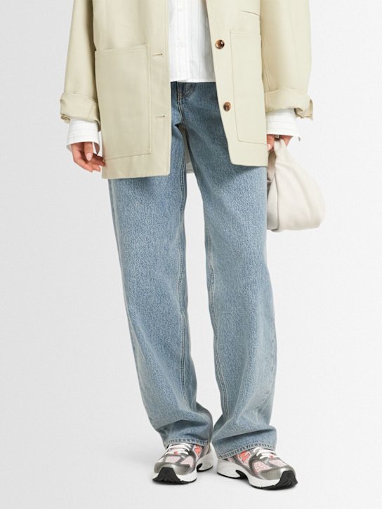 New Balance: 530 レースアップスニーカー - ホワイト/シルバー - kids-girls_1 | Luisa Via Roma