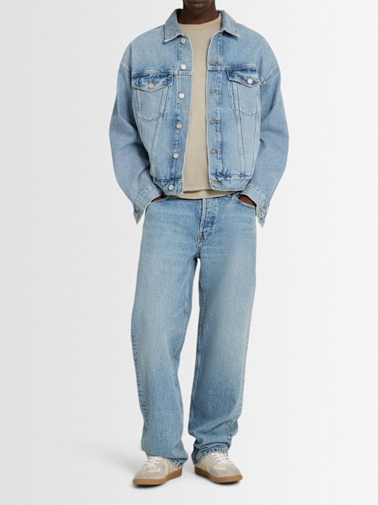 Frame: Relaxed cotton denim jeans - Jefferson - men_1 | Luisa Via Roma