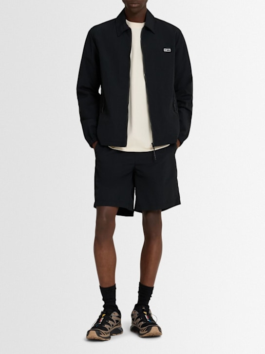 SOTF: Zip jacket - Black - men_1 | Luisa Via Roma