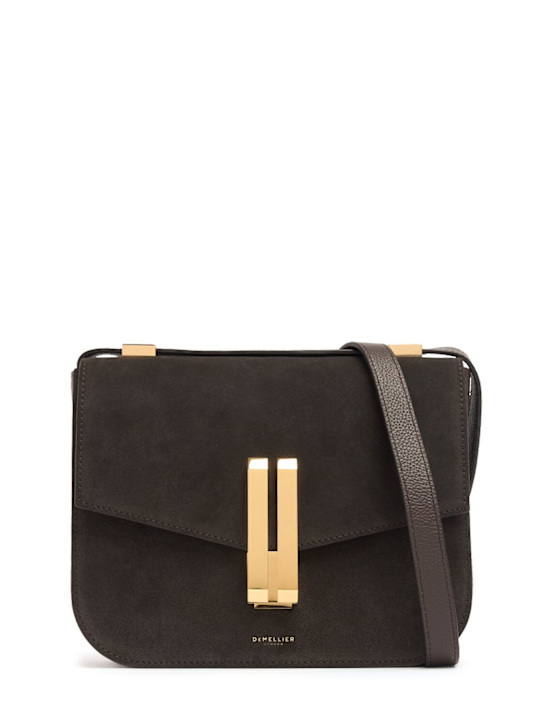 DeMellier: Vancouver suede shoulder bag - women_0 | Luisa Via Roma