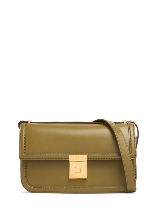 DeMellier: The Paris Crossbody smooth leather bag - women_0 | Luisa Via Roma