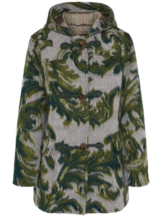 Etro: Short hooded coat - women_0 | Luisa Via Roma
