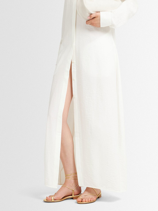 Emme Parsons: 10mm Susan metallic leather sandals - women_1 | Luisa Via Roma