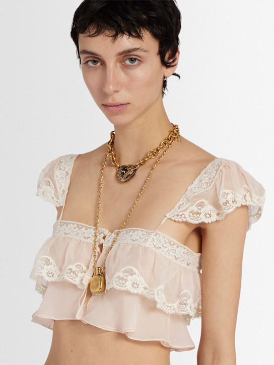 Chloé: Victorian bottle long necklace - women_1 | Luisa Via Roma
