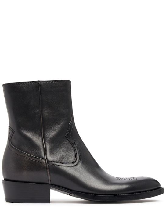 Buttero: Santomato leather boots - men_0 | Luisa Via Roma