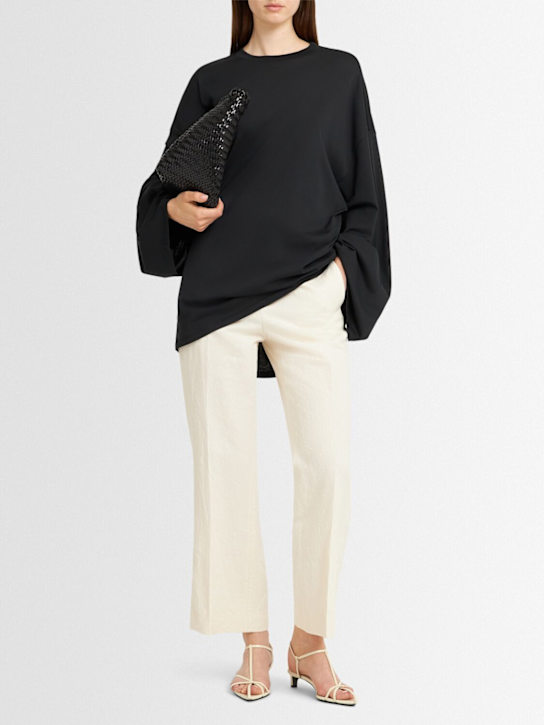 Rio oversize cotton long sleeve t-shirt - Thumbnail 2