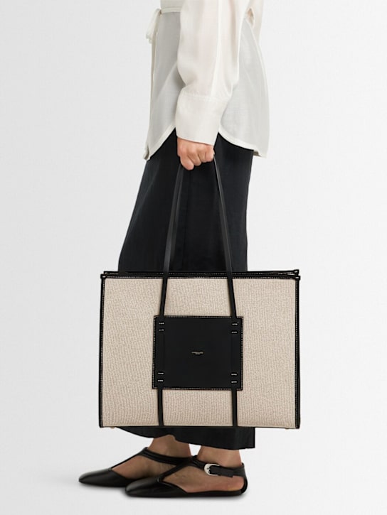 DeMellier: The Large Capri canvas tote bag - women_1 | Luisa Via Roma