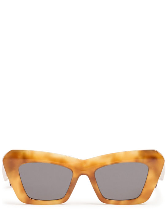 Loewe: Chunky Anagram cat-eye sunglasses - women_0 | Luisa Via Roma