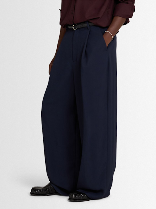 Dries Van Noten: Leather loafers - men_1 | Luisa Via Roma