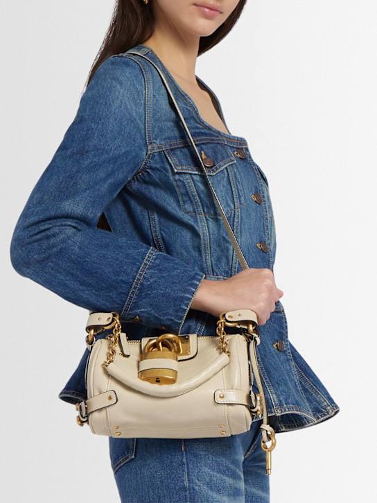 Chloé: Small Paddington leather shoulder bag - women_1 | Luisa Via Roma