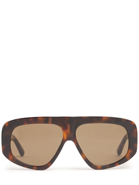 The Attico: Milano mask sunglasses - Milano T-shell - women_0 | Luisa Via Roma