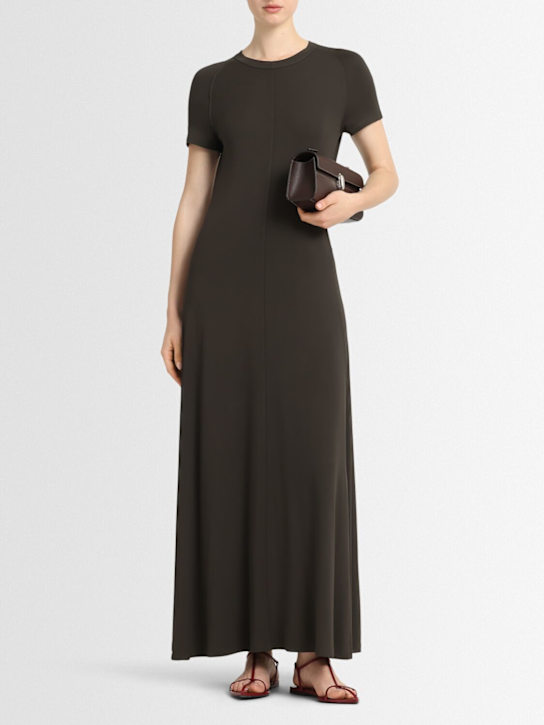 Toteme: フルイドジャージーロングドレス - women_1 | Luisa Via Roma