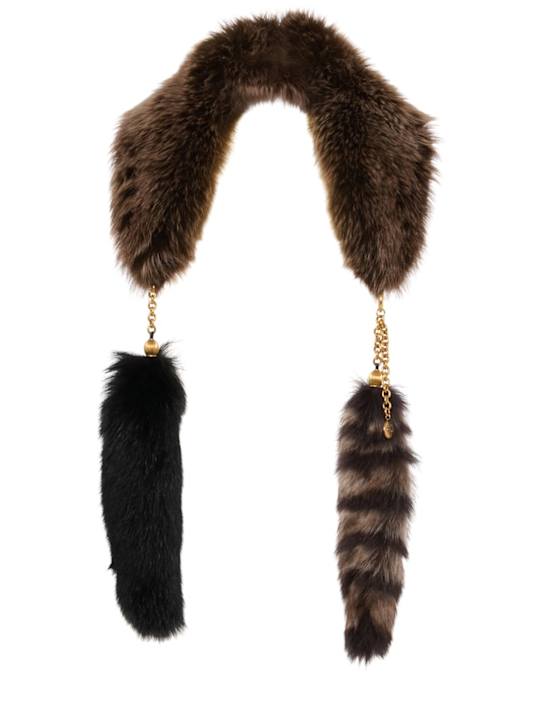 Chloé: Big collar fur - women_0 | Luisa Via Roma