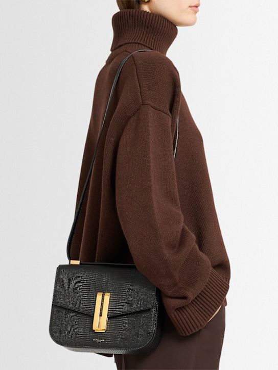 DeMellier: Vancouver embossed leather shoulder bag - women_1 | Luisa Via Roma