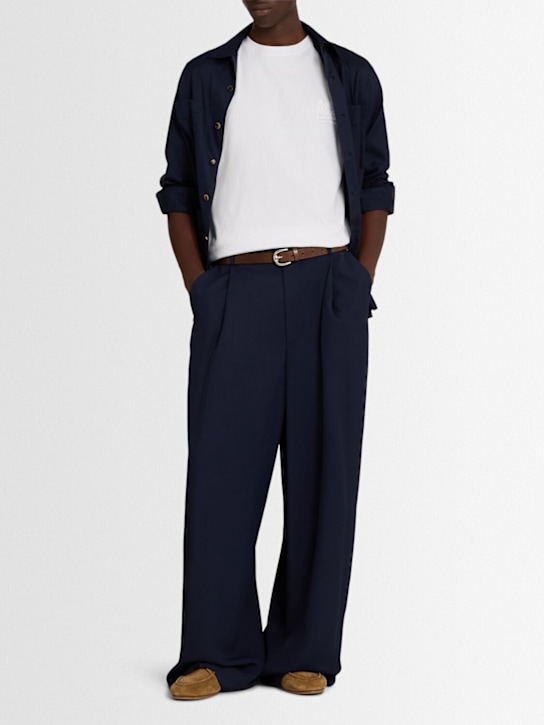 Etro: T-Shirt aus Baumwolle mit Logo - men_1 | Luisa Via Roma