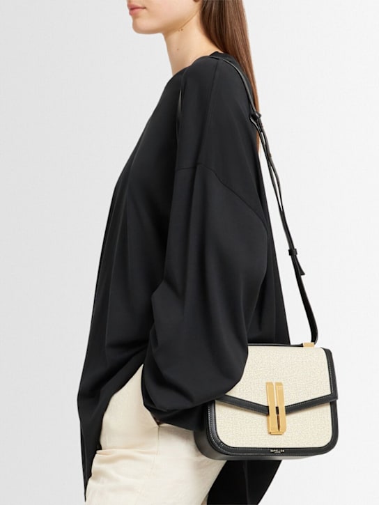 DeMellier: Vancouver canvas shoulder bag - women_1 | Luisa Via Roma