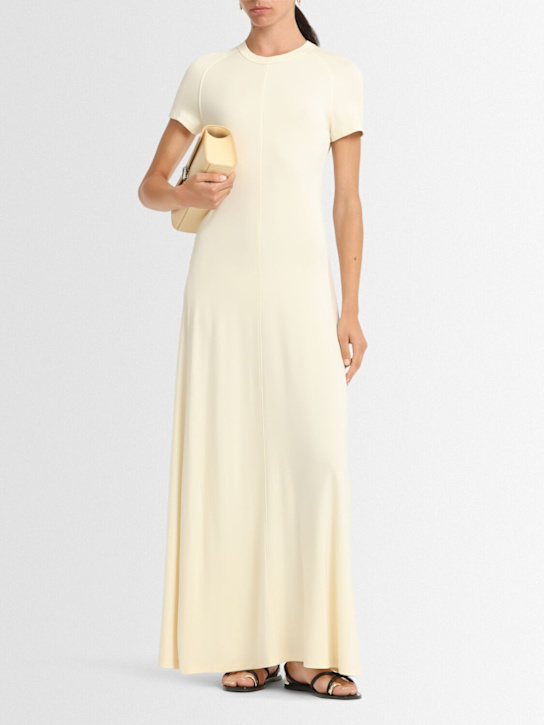 Toteme: Fluid jersey long dress - women_1 | Luisa Via Roma