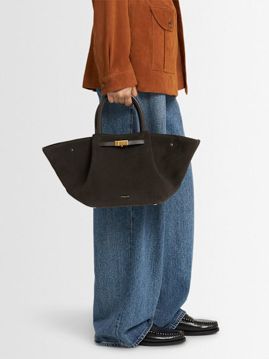 DeMellier: The Midi New York suede bag - women_1 | Luisa Via Roma