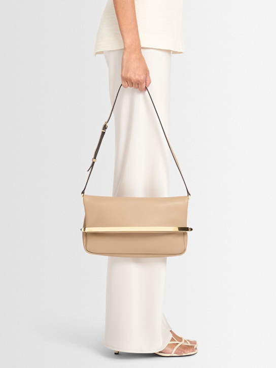 Tod's: Small CRN leather clutch - women_1 | Luisa Via Roma