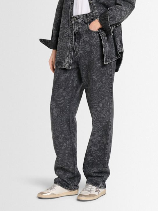 Golden Goose: Ballstar laminated leather sneakers - Milk/Beige - women_1 | Luisa Via Roma