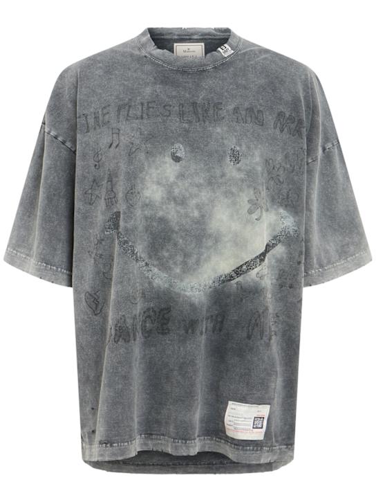 Mihara Yasuhiro: T-Shirt aus Baumwolle - women_0 | Luisa Via Roma