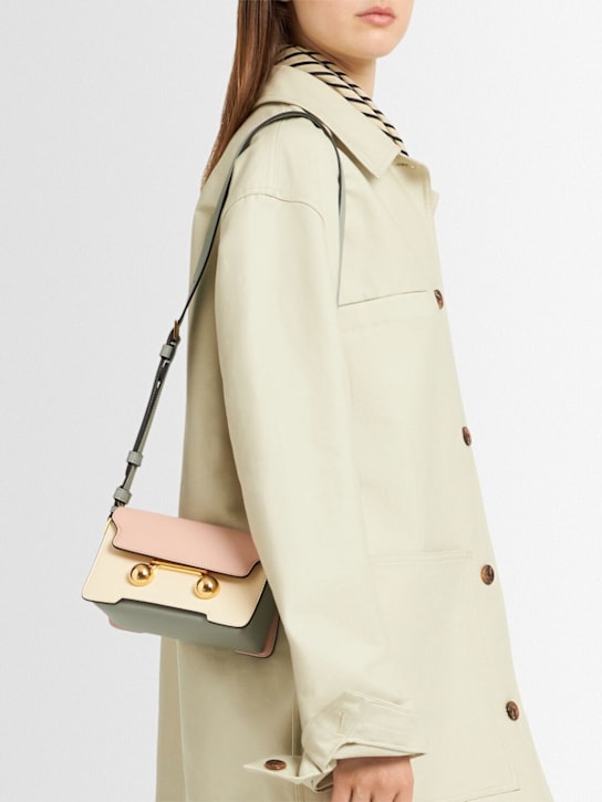 Marni: Mini Trunkaroo leather shoulder bag - women_1 | Luisa Via Roma