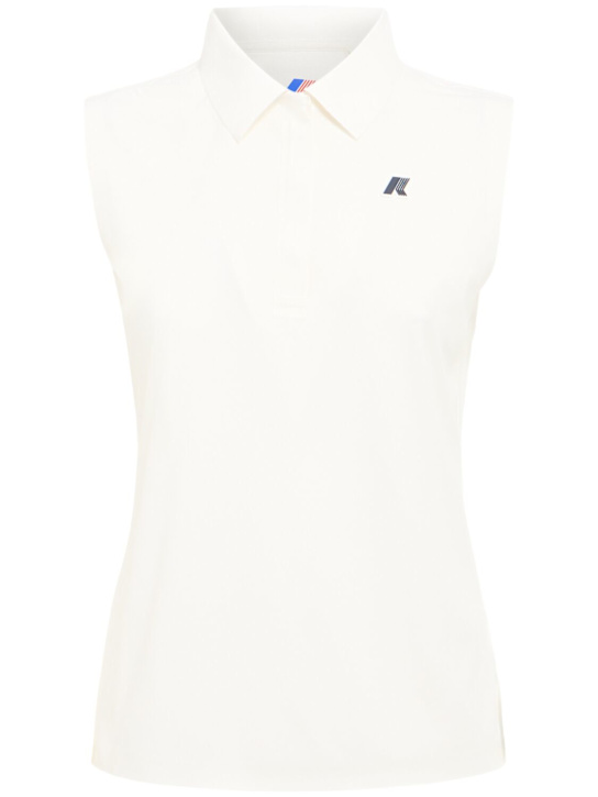 K-Way: Dimple ニックノースリーブポロ - women_0 | Luisa Via Roma
